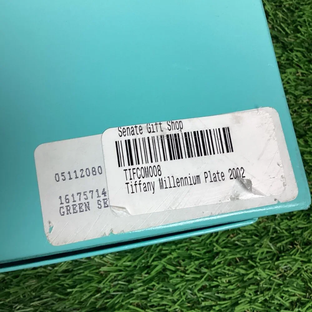Tiffany & Co. U. S. Congressional Plate Millennium Series 200 Years w/Box